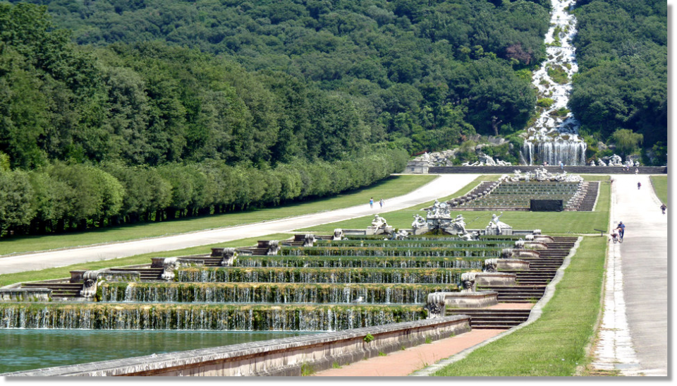 Reggia Caserta la via dell'acqua